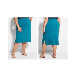 Suprema Collection A-Line Midi Spring Maxi Skirt